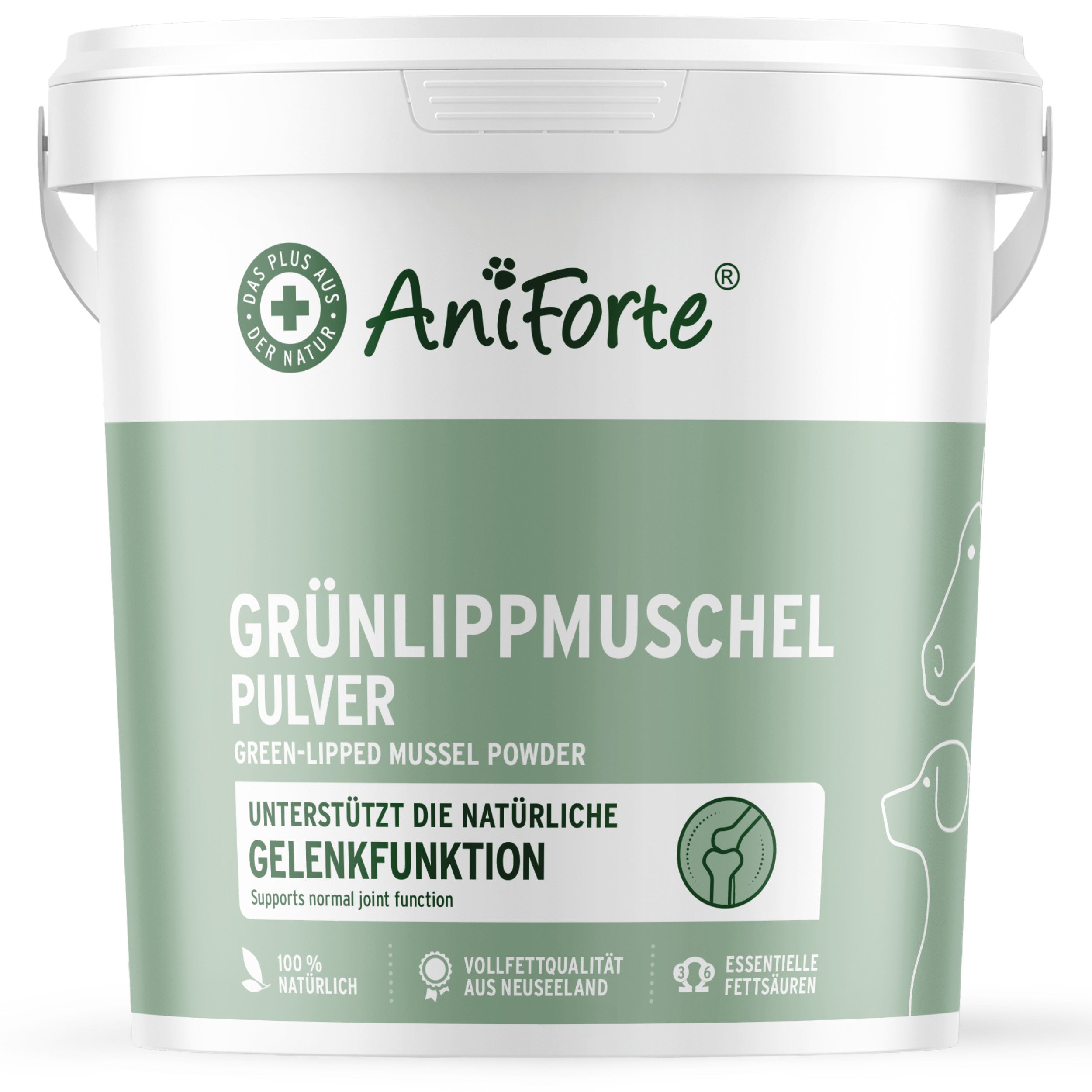 Grünlippmuschel Pulver