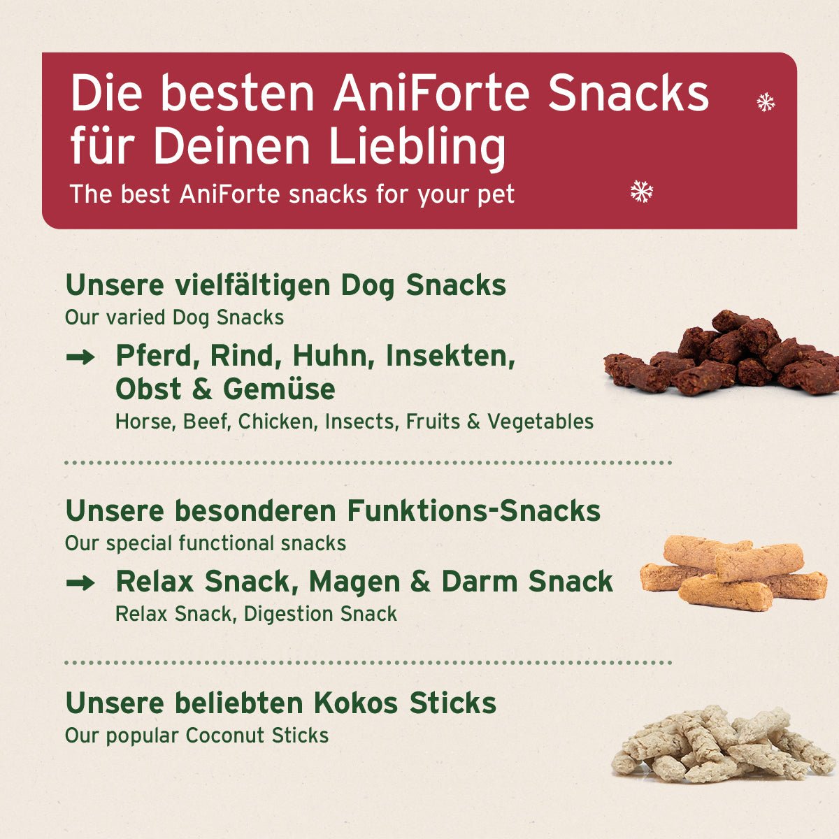 Adventskalender 2024 für Hunde - AniForte