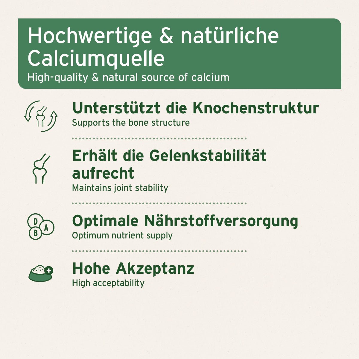 BARF - Line Gemahlene Knochen vom Rind - AniForte