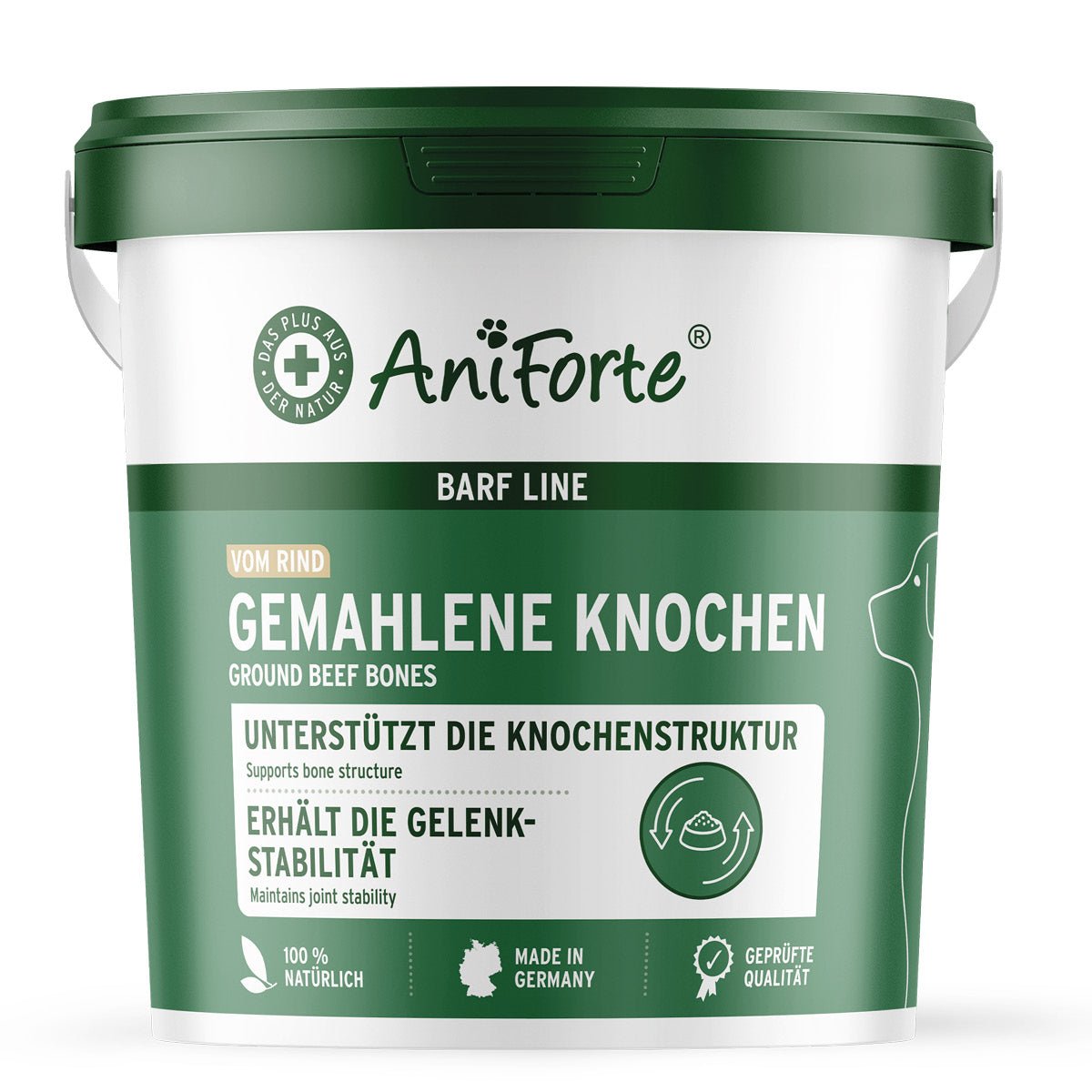 BARF - Line Gemahlene Knochen vom Rind - AniForte