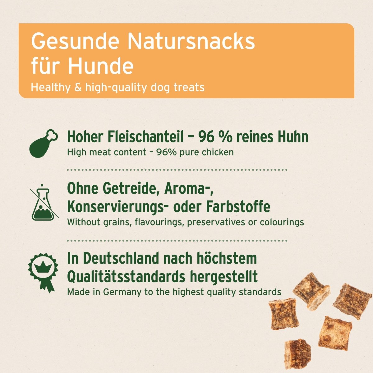 Dog Snacks Huhn - AniForte