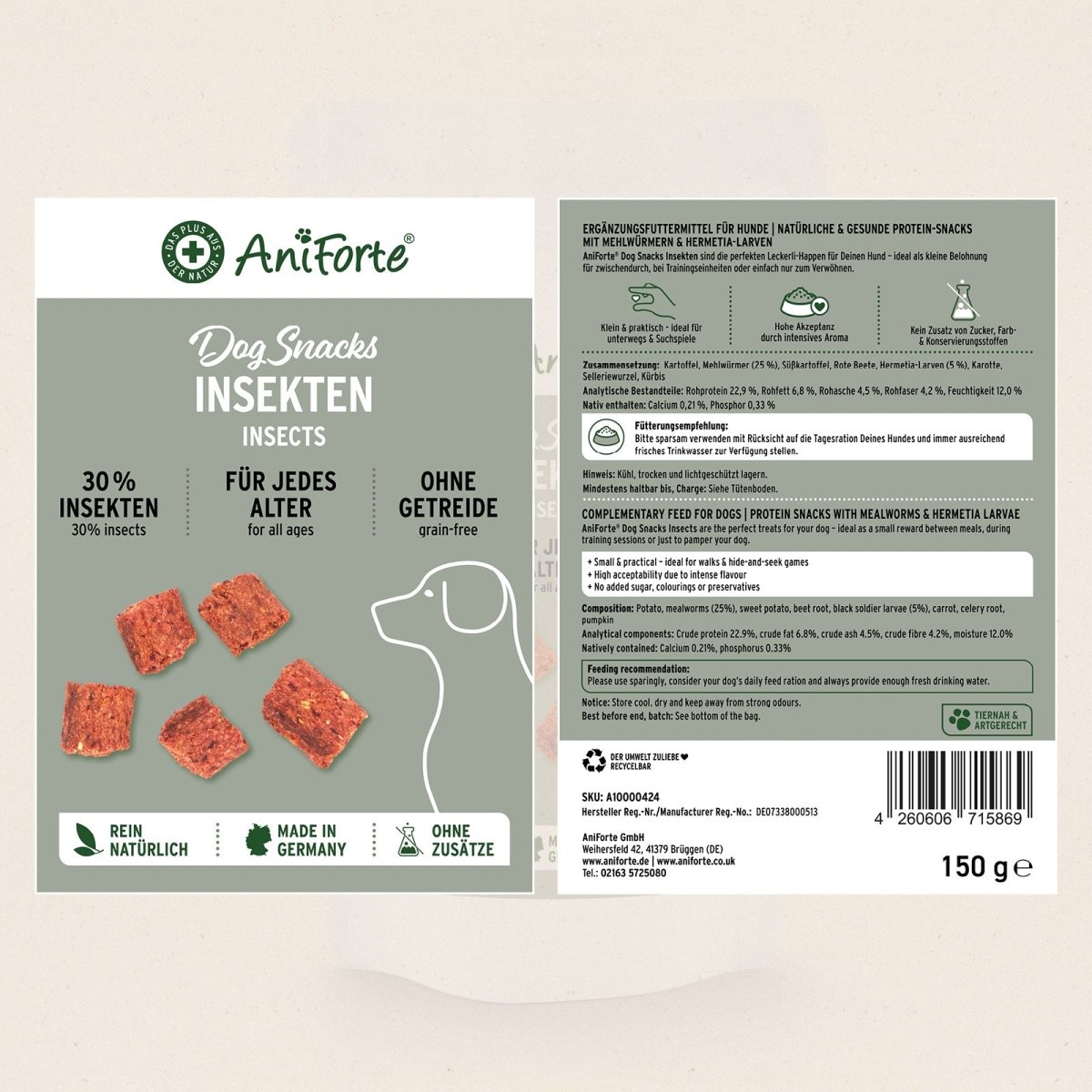 Dog Snacks Insekten - AniForte