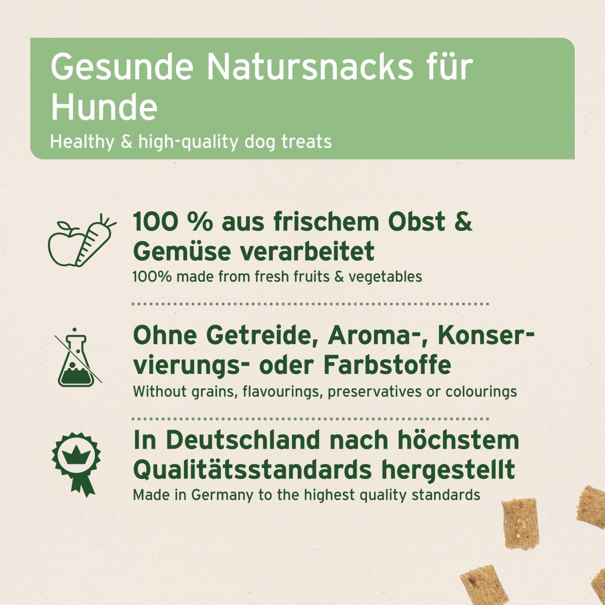 Dog Snacks Obst & Gemüse - AniForte