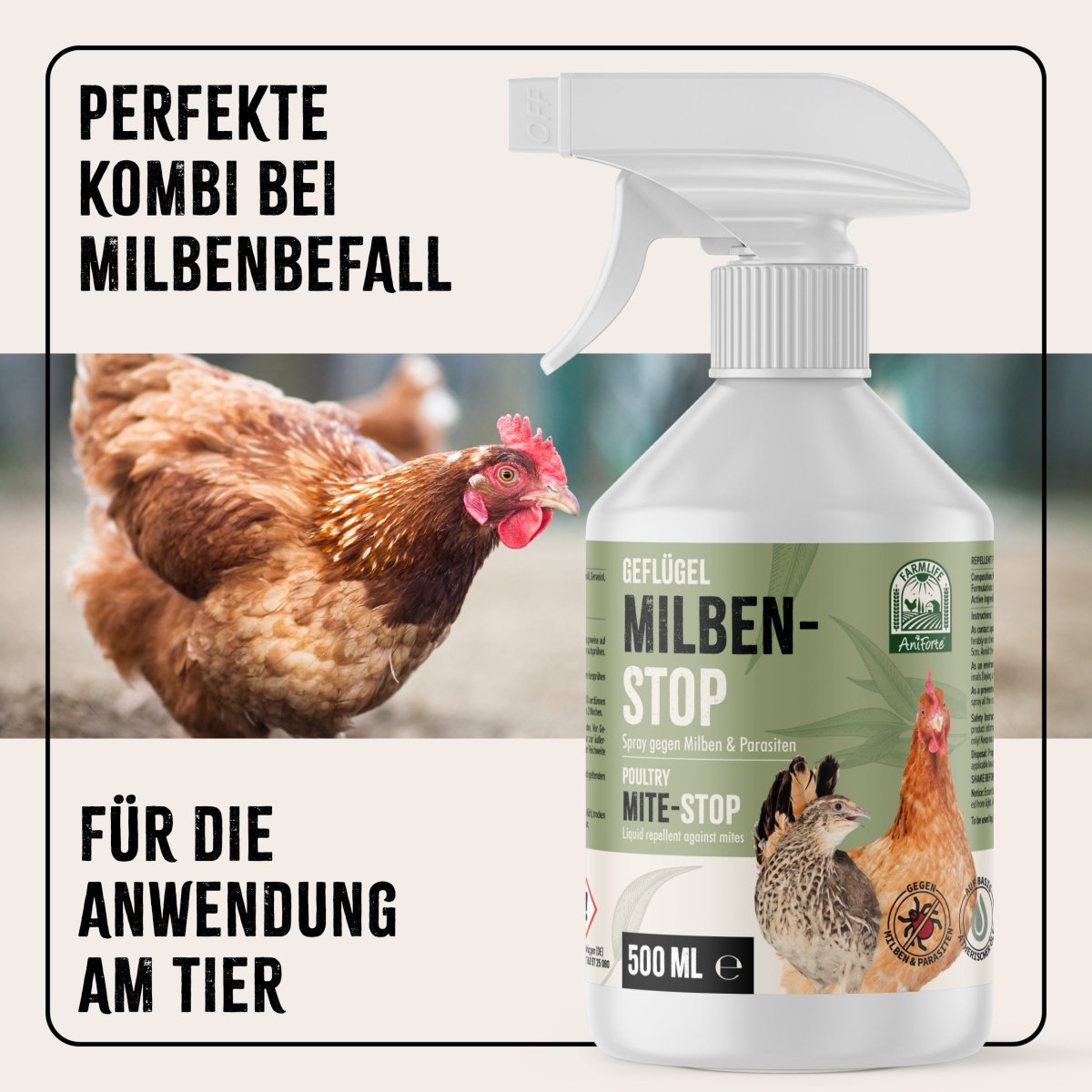 FarmLife Kieselgur Pulver 200g - ehemals Milben - STOP - AniForte