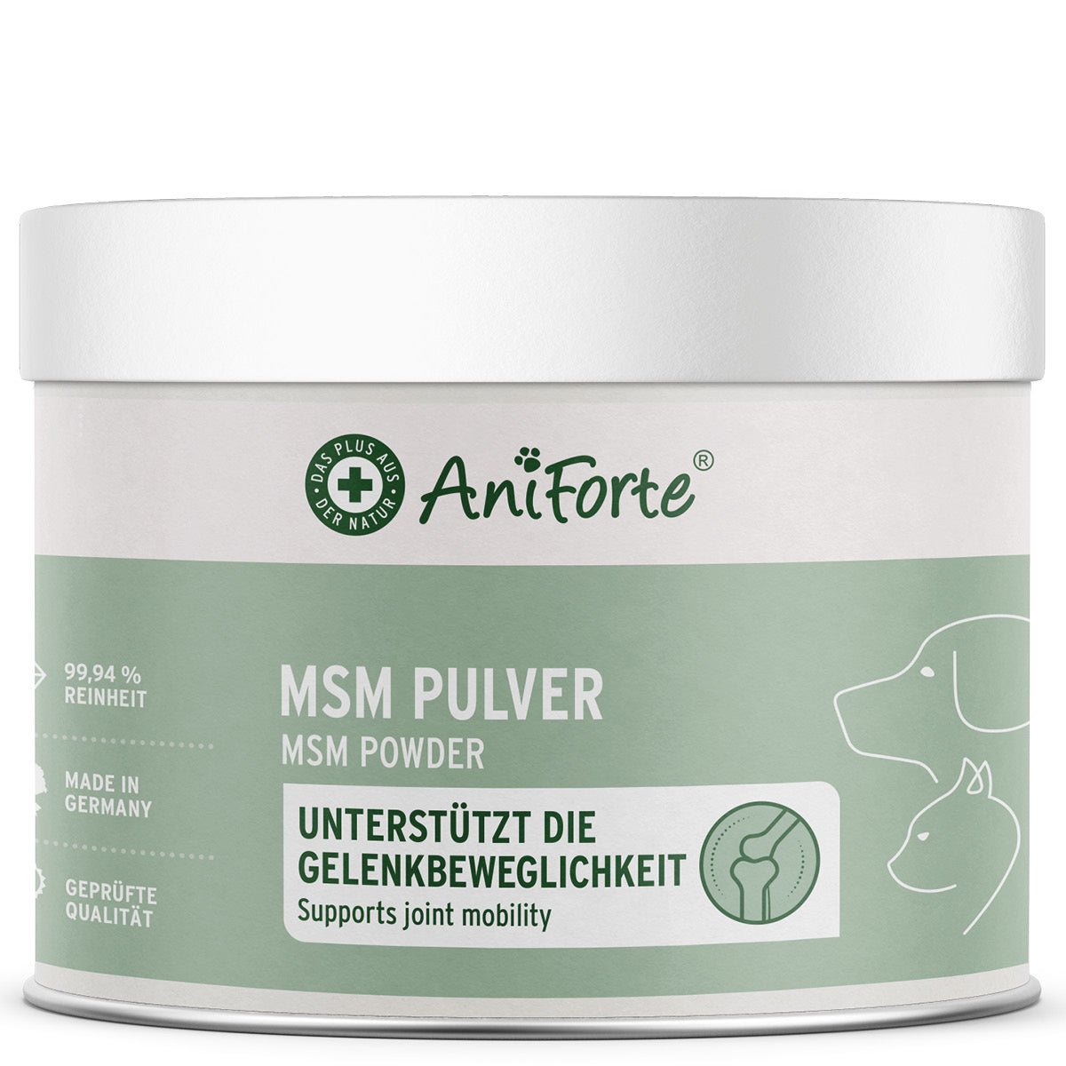 MSM Pulver für Hunde & Katzen - AniForte