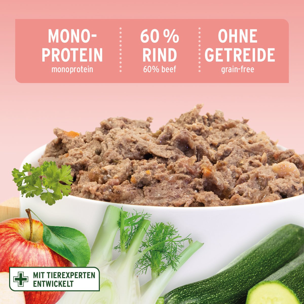 Nassfutter CountryBeef – "Rind mit Karotte" - AniForte