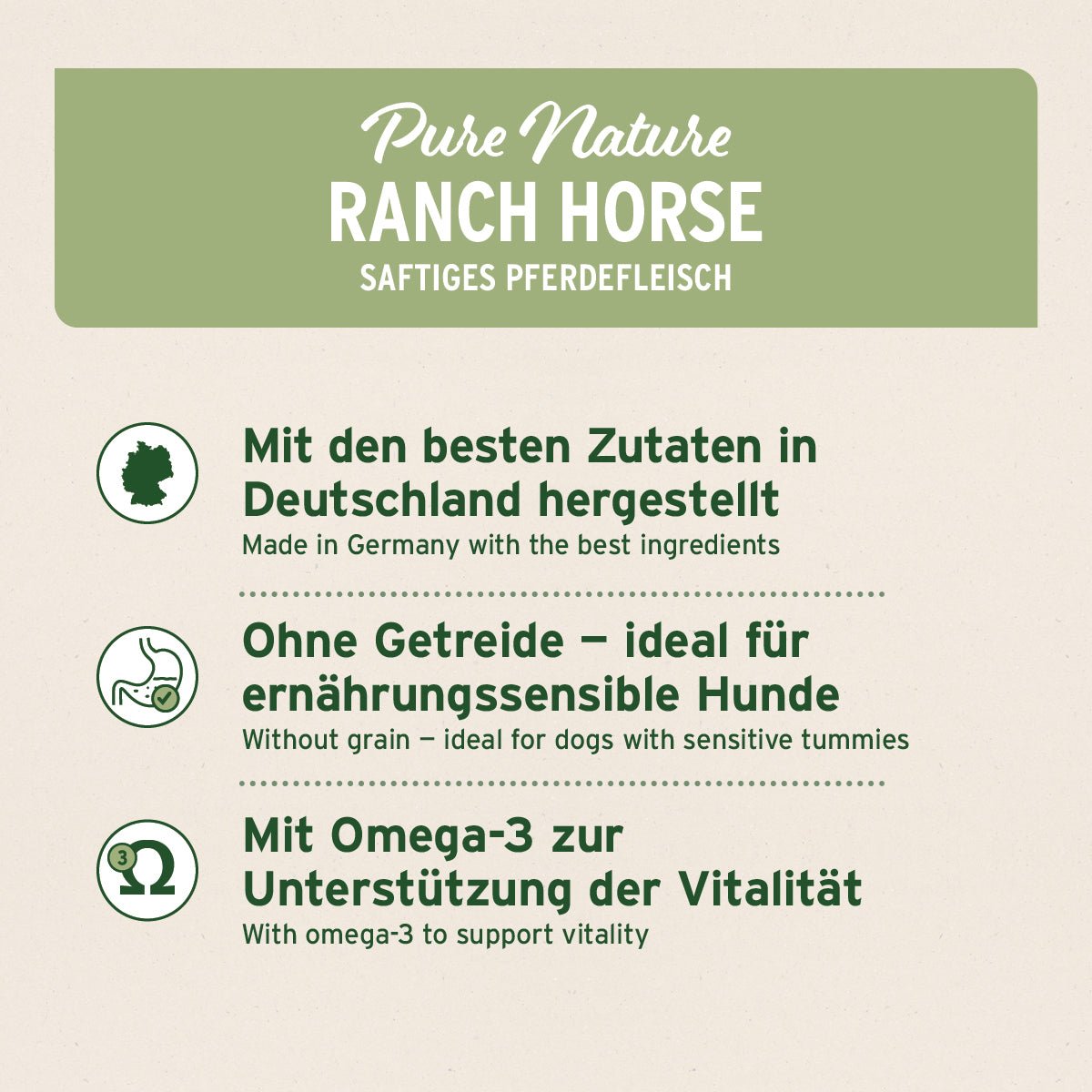 Nassfutter RanchHorse – "Pferd mit Süßkartoffeln & Äpfeln" - AniForte