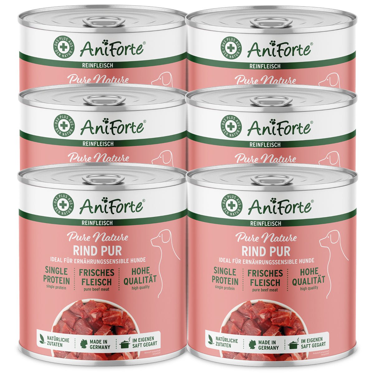 Nassfutter Rind Pur - AniForte