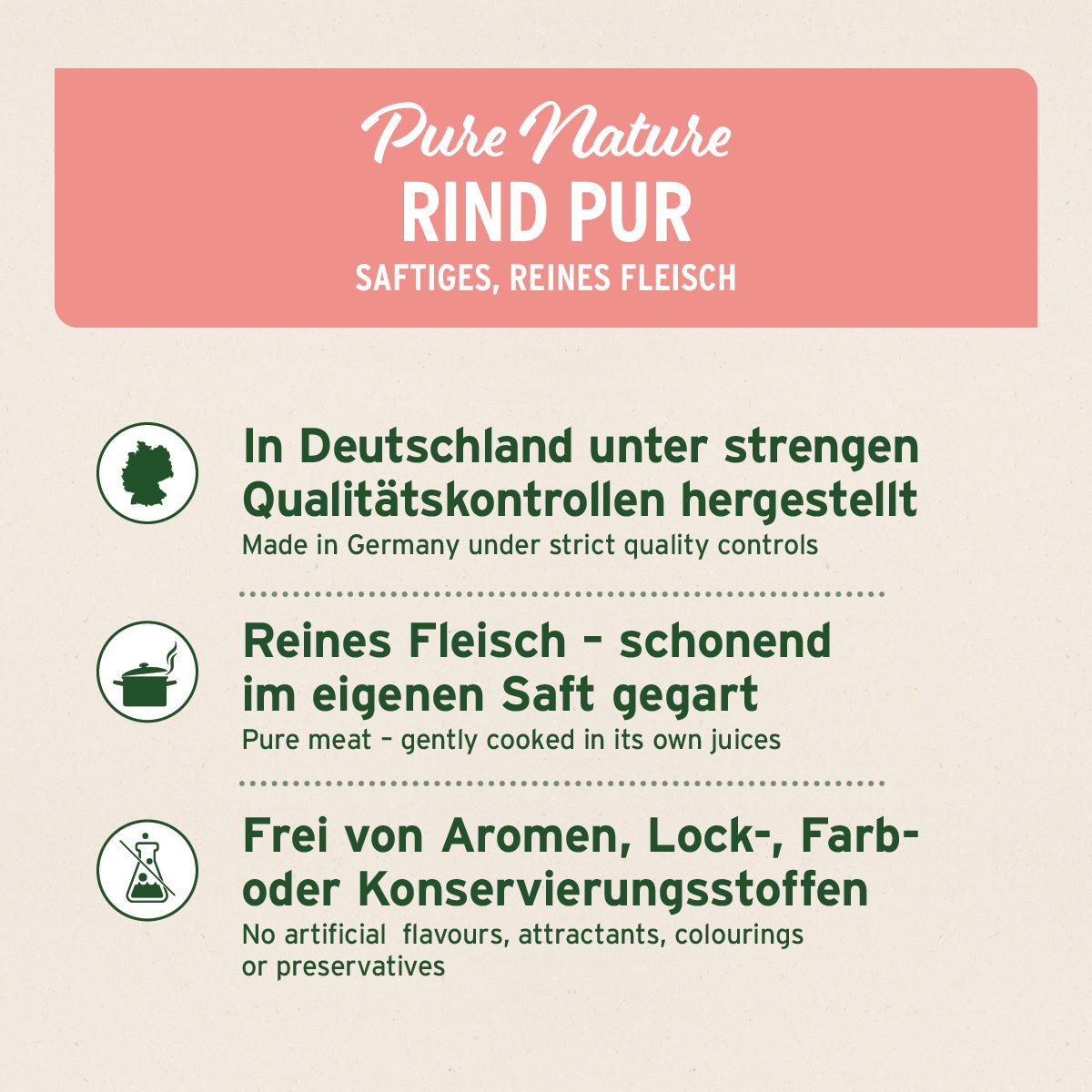 Nassfutter Rind Pur - AniForte