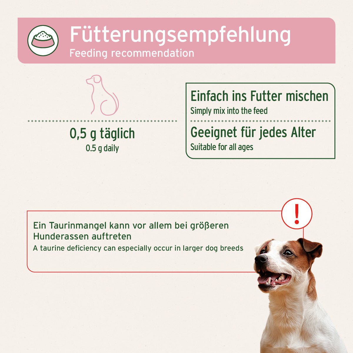 Taurin Pulver für Hunde - AniForte